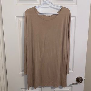 Reborn J Casual Tan Dress